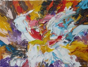 Butterfly's dream / oil on canvas / 23 x 30 cm / 2016